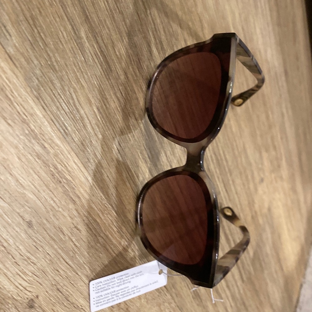 LELE SADOUGHI X ATLANTIC-PACIFIC BLAIR TORTOISE CAT EYE SUNGLASSES